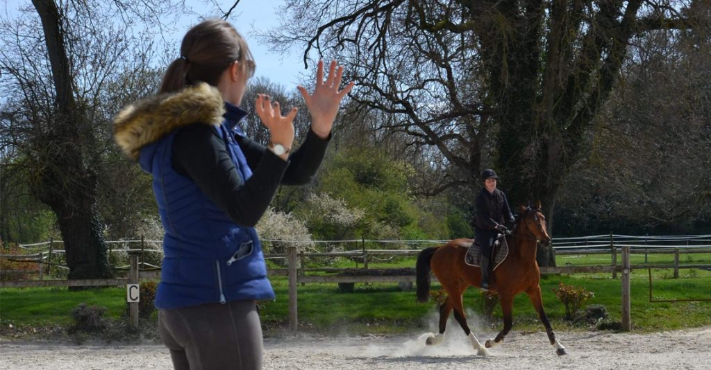 sophrologie cavalier à cheval